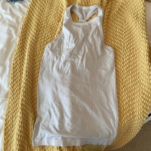 Lululemon white tank top
